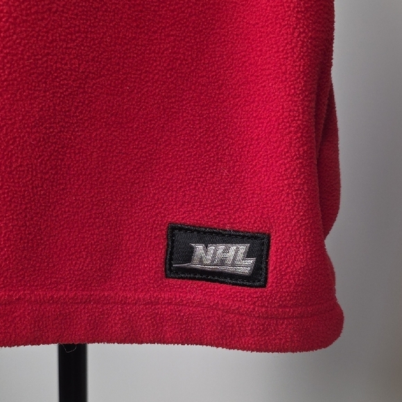 NHL Montreal Canadiens Red & Blue Fleece Hoodie – Official Licensed Team Apparel - Picture 2 of 8